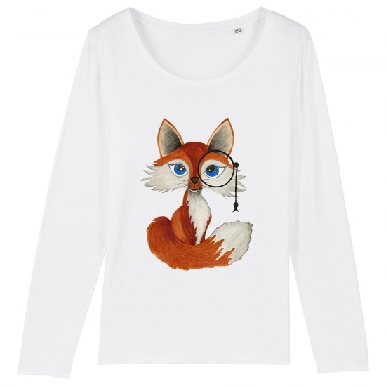 Bluză Dama Art Print Mrs. FOX